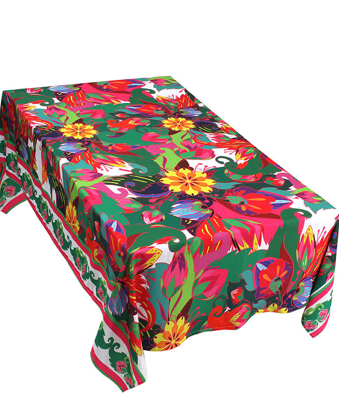 The Jungle Flower Table Cover