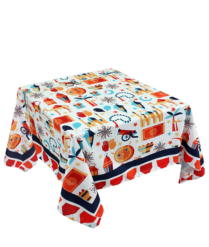 The Nubi Ramadan icons table cover