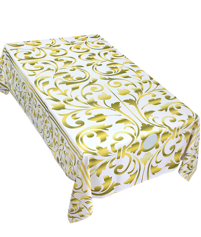 The Golden Flowers Table Cover
