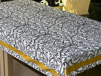 The Classic Black Chic Table Cover
