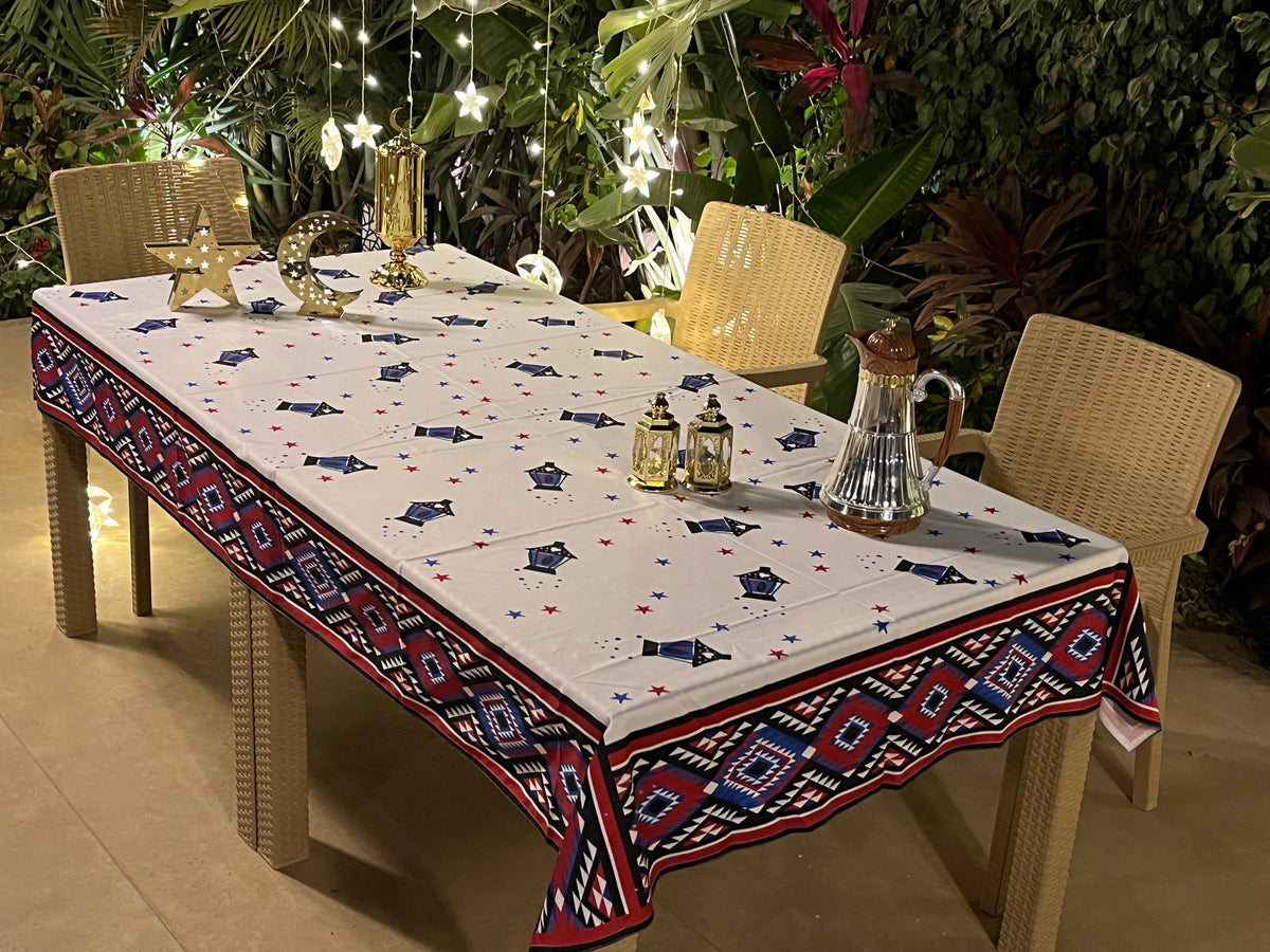 The Badawi Lanterns Table Cover