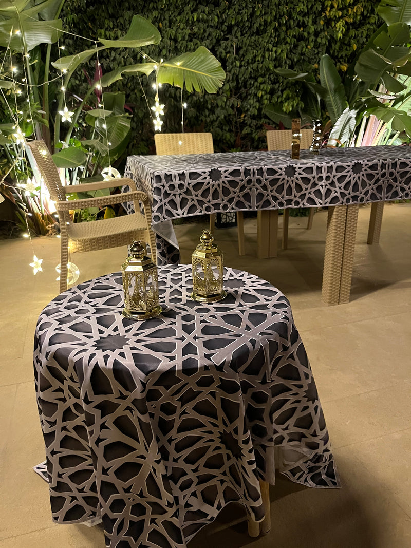 The 3D Islamic table cover