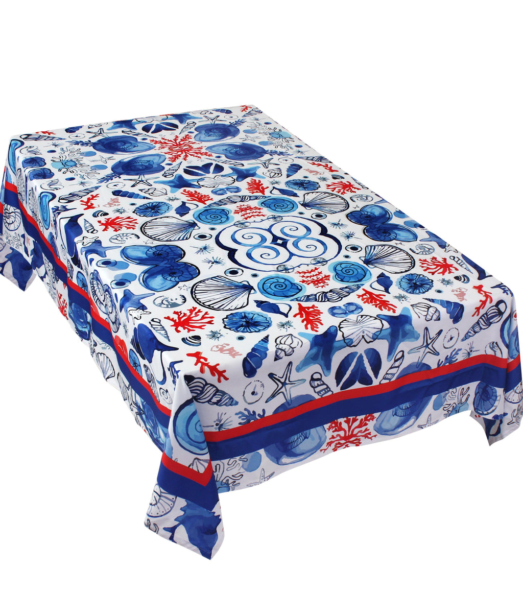 The Ocean Life Table Cover